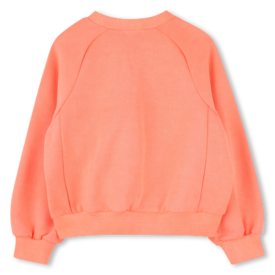 Gef&auml;rbtes Molton-Sweatshirt BILLIEBLUSH GIRL