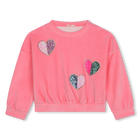 Velours-Sweatshirt BILLIEBLUSH 
                    GIRL