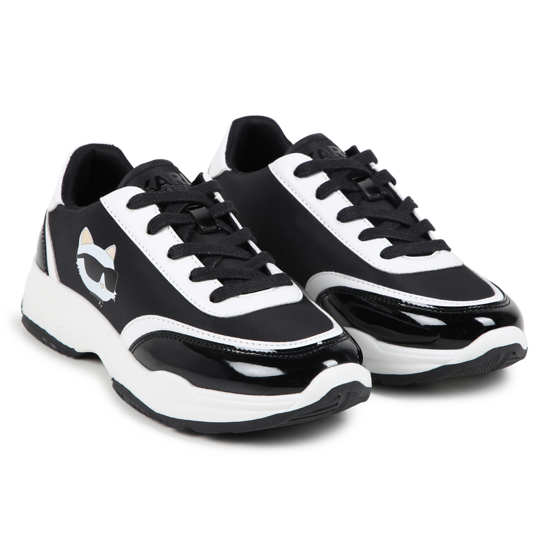 Sneaker zum Schn&uuml;ren KARL LAGERFELD KIDS 
                        GIRL