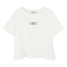 Kurz&auml;rmliges Baumwoll-T-Shirt MICHAEL KORS 
                    GIRL