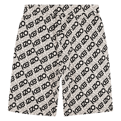 Bedruckte Jogging-Bermudas KENZO KIDS BOY