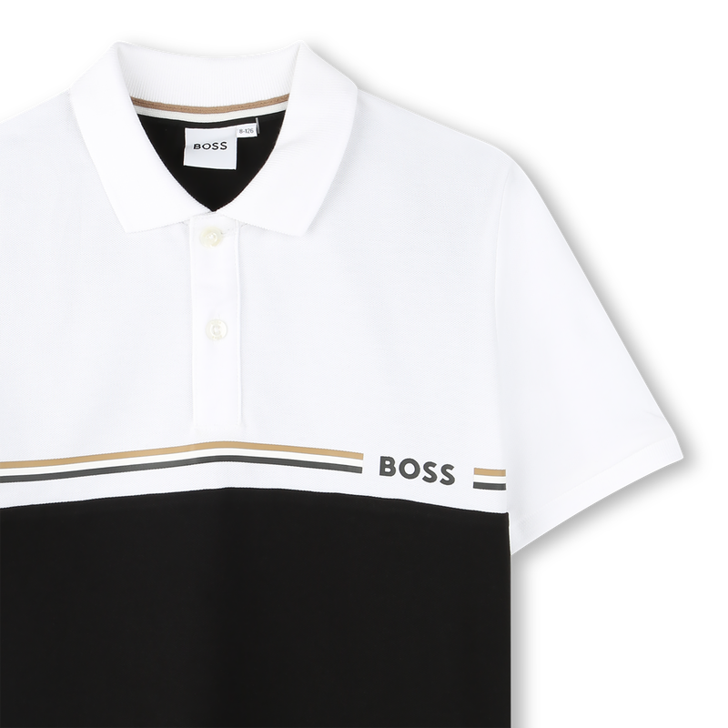 Kurz&auml;rmeliges Poloshirt BOSS 
                        BOY