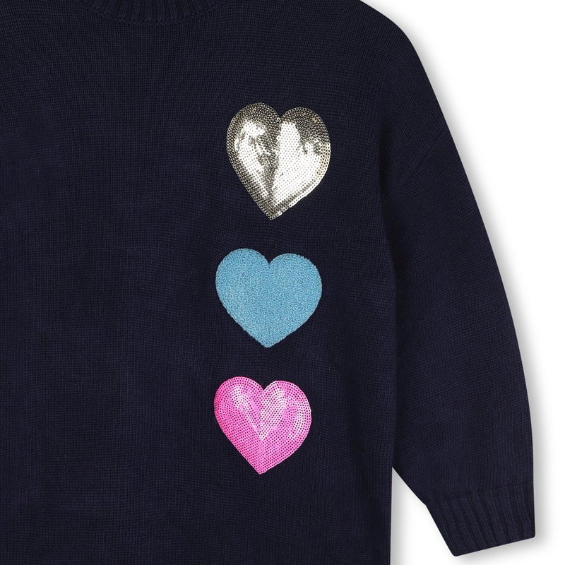 Strickkleid mit Pailletten BILLIEBLUSH 
                        GIRL