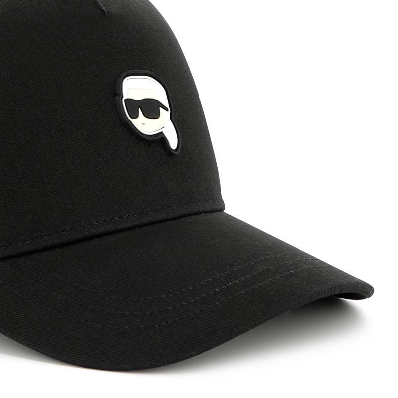 Verstellbares Baumwoll-Cap KARL LAGERFELD KIDS 
                        BOY