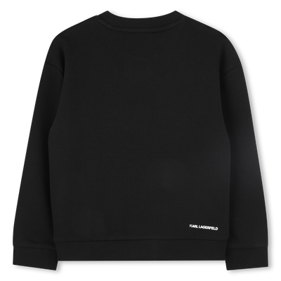 Sweatshirt mit logomotiv KARL LAGERFELD KIDS BOY
