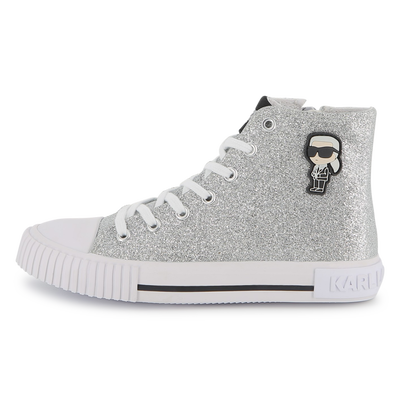 Sneaker zum schn&uuml;ren KARL LAGERFELD KIDS GIRL