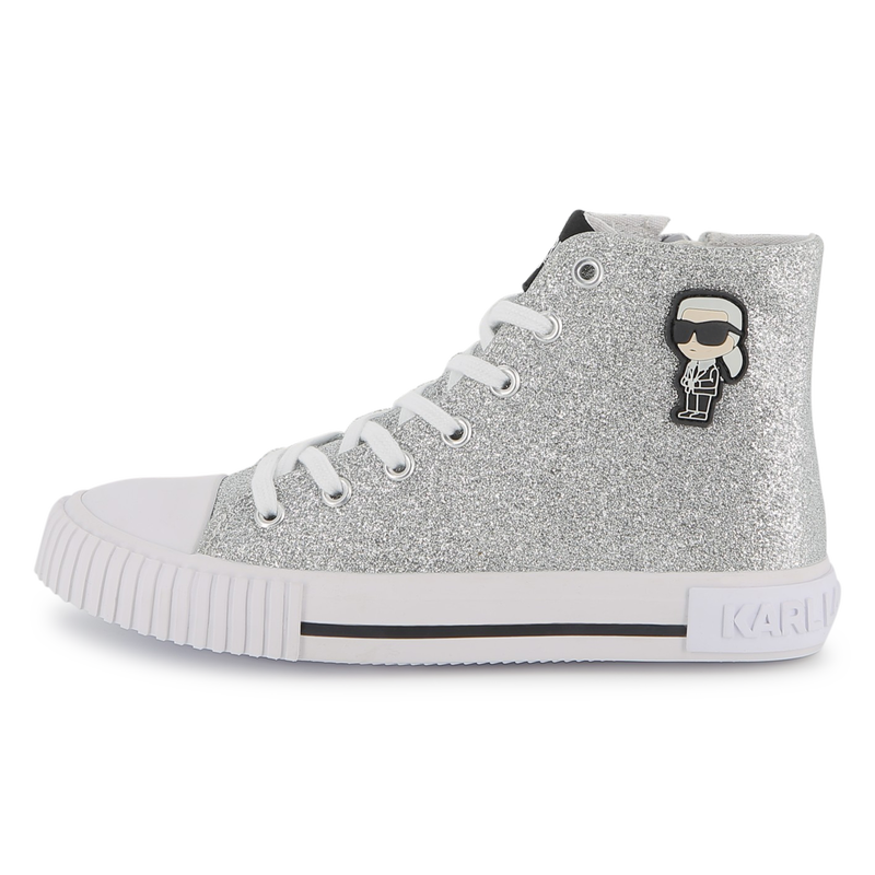 Sneaker zum schn&uuml;ren KARL LAGERFELD KIDS 
                        GIRL
