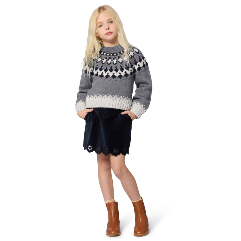 Strickpullover mit Rundhalsausschnitt CHLOE 
                        GIRL