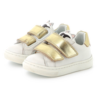Ledersneakers mit Klett KARL LAGERFELD KIDS 
                    M&Auml;DCHEN