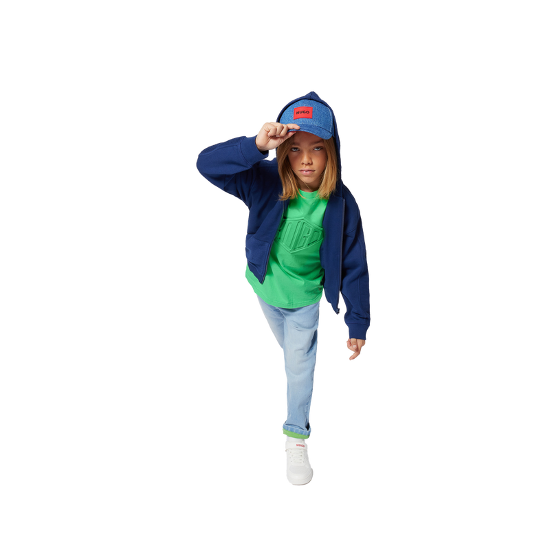 Kapuzen-Sweatjacke HUGO 
                        BOY