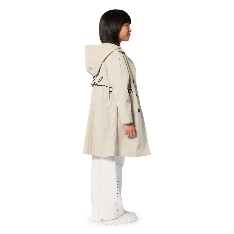GEF&Uuml;TTERTER TRENCHCOAT KARL LAGERFELD KIDS 
                        GIRL
