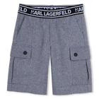 Denim-bermudashorts KARL LAGERFELD KIDS 
                    BOY