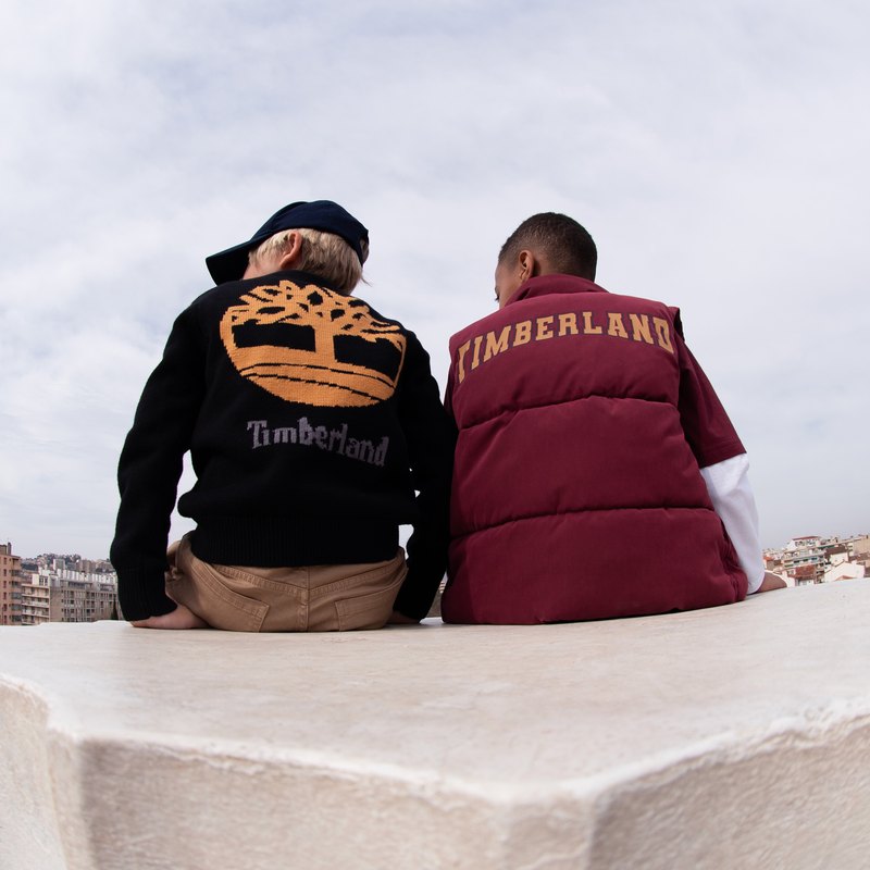 Pulli aus Baumwolle &amp; Wolle TIMBERLAND 
                        BOY