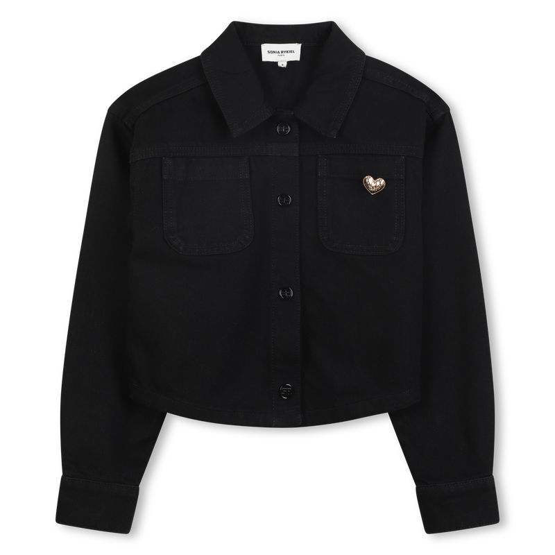 &Uuml;ber Jeanshemd SONIA RYKIEL 
                        GIRL