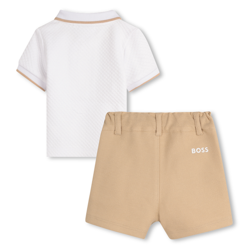 Set aus Polohemd und Shorts BOSS 
                        BOY