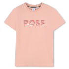 Kurz&auml;rmeliges T-Shirt, BL&Uuml;TE ROSA, hi-res
