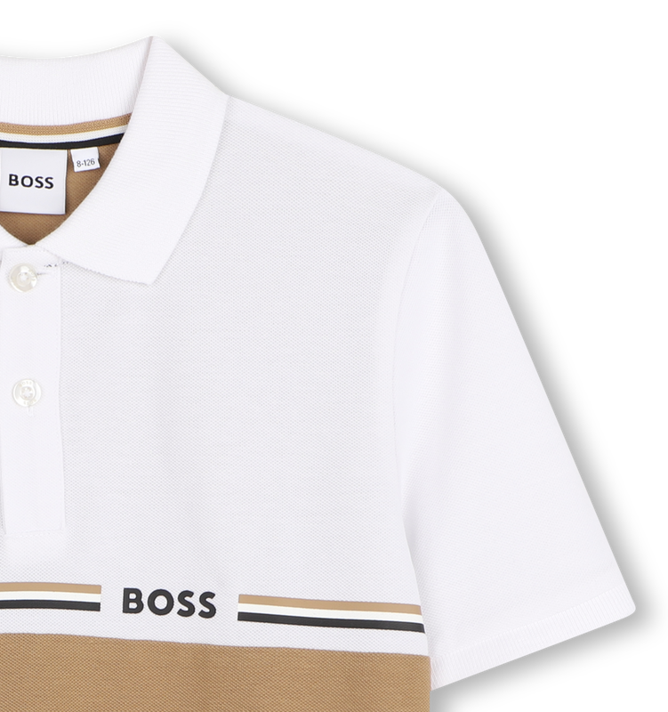Kurz&auml;rmeliges Poloshirt BOSS 
                        BOY