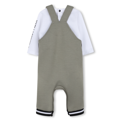 Overall- und T-Shirt-Set KARL LAGERFELD KIDS BOY