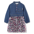 Kleid aus zwei Materialien BILLIEBLUSH 
                    GIRL