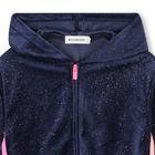 Cardigan aus gl&auml;nzendem Samt BILLIEBLUSH 
                    GIRL