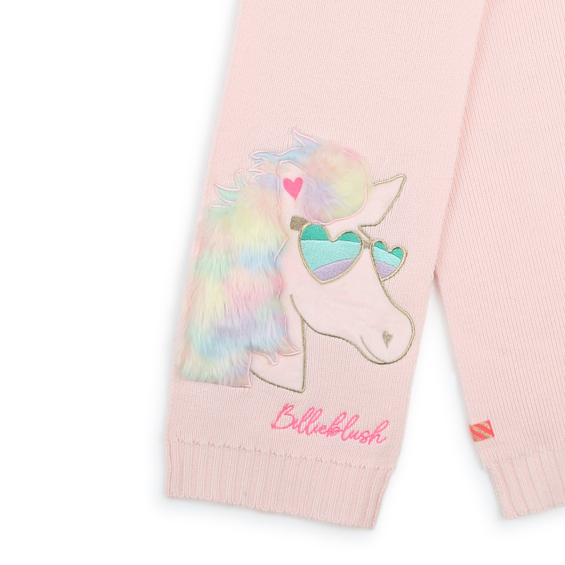 Schal mit Fleece-Details BILLIEBLUSH 
                        GIRL