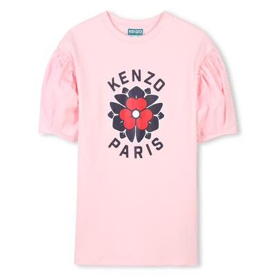T-Shirt-Kleid mit Ballon&auml;rmeln KENZO KIDS GIRL