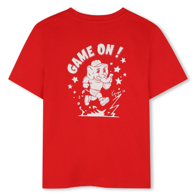 T-Shirt mit kurzen &Auml;rmeln KENZO KIDS BOY