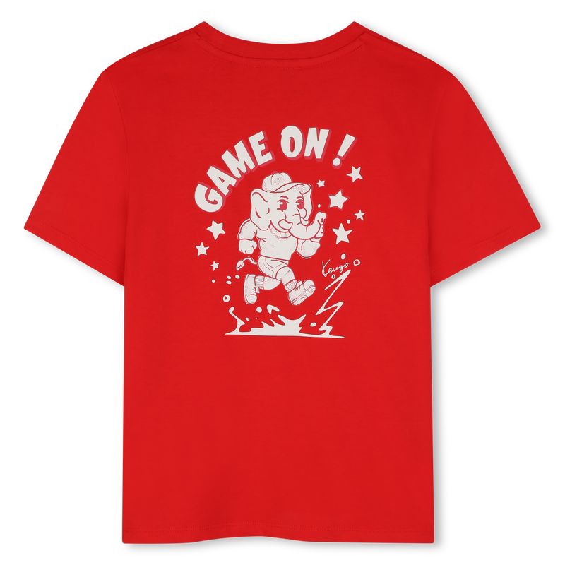 T-Shirt mit kurzen &Auml;rmeln KENZO KIDS 
                        BOY