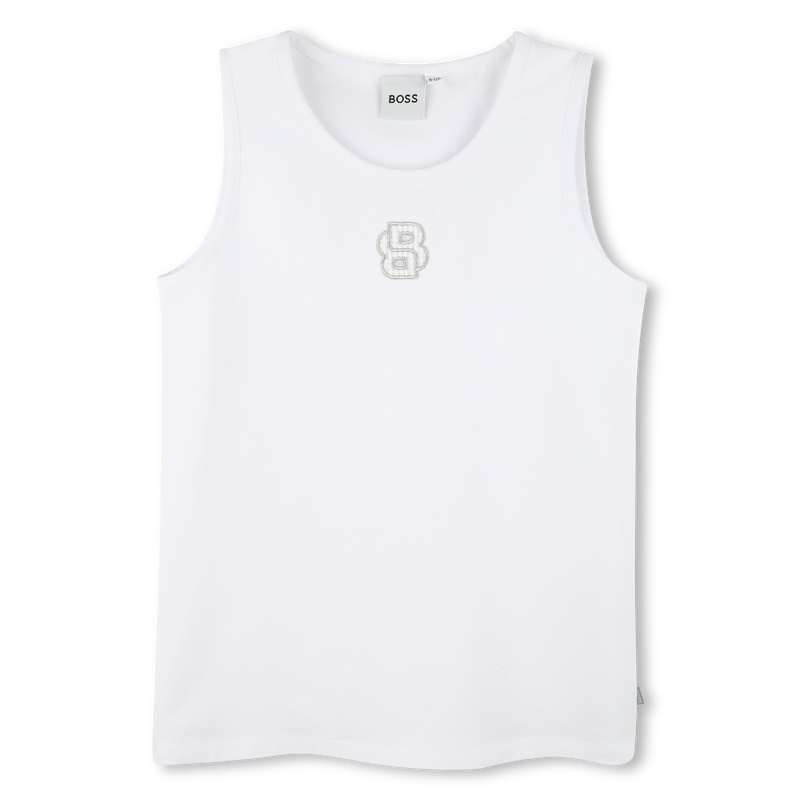 Besticktes Top BOSS 
                        GIRL