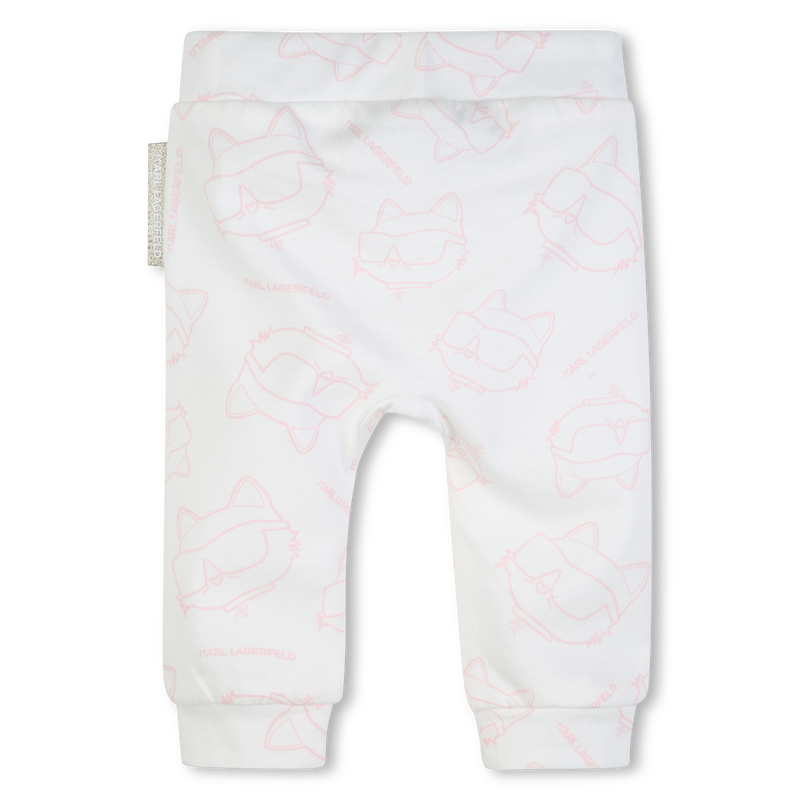 KLEID UND LEGGINGS SET KARL LAGERFELD KIDS 
                        GIRL