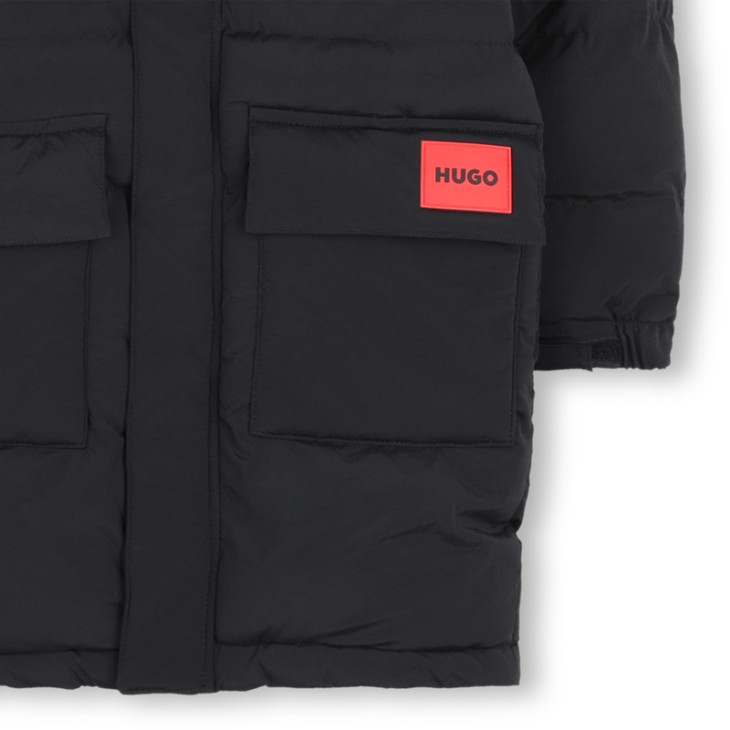 Lange Daunenjacke HUGO 
                        BOY