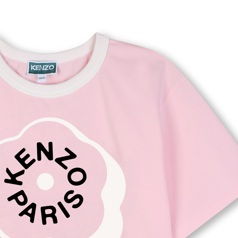 T-Shirt mit kurzen &Auml;rmeln KENZO KIDS 
                        GIRL