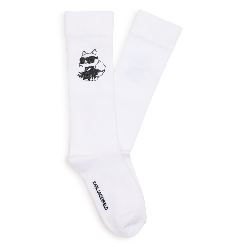 Mittelhohe Socken KARL LAGERFELD KIDS 
                        GIRL