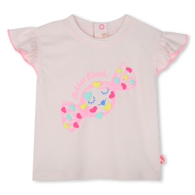 T-Shirt mit Druckkn&ouml;pfen BILLIEBLUSH GIRL