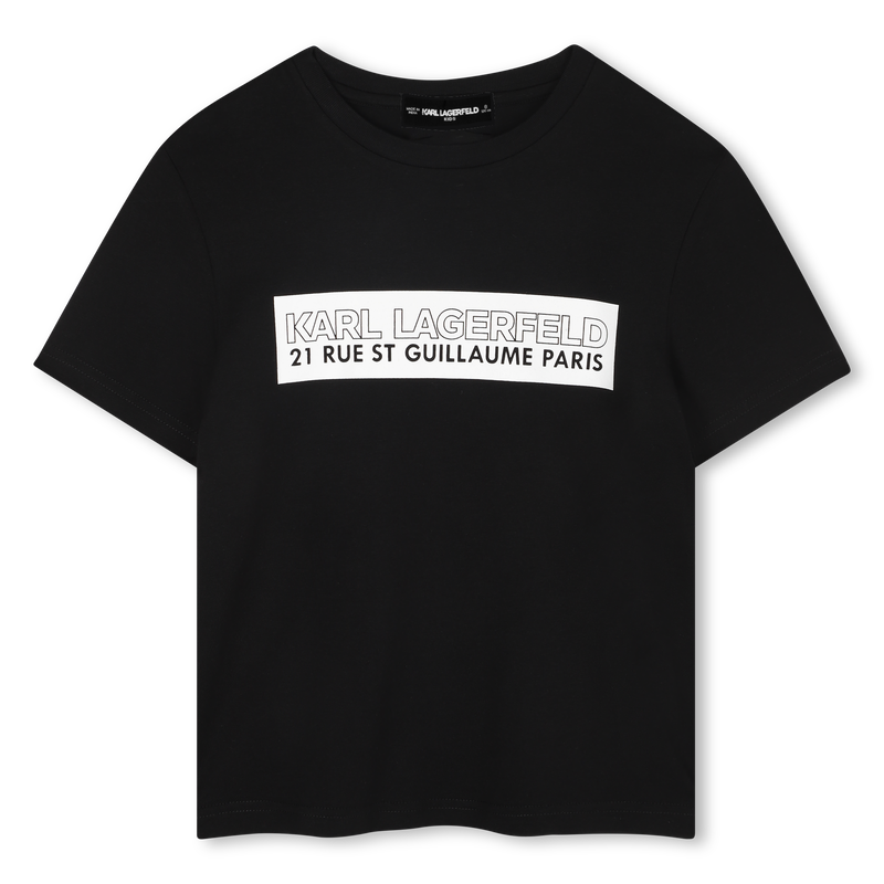 Kurzärmeliges T-Shirt KARL LAGERFELD KIDS 
                        BOY