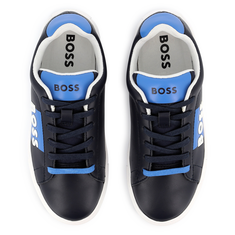 Ledersneaker zum Schn&uuml;ren BOSS 
                        BOY