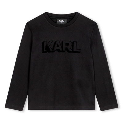 Langarm-T-Shirt KARL LAGERFELD KIDS BOY