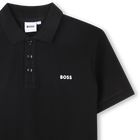 Baumwoll-Poloshirt mit Logo BOSS 
                    BOY