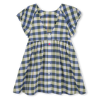 Baumwoll-Kleid mit Karomuster KENZO KIDS 
                    GIRL