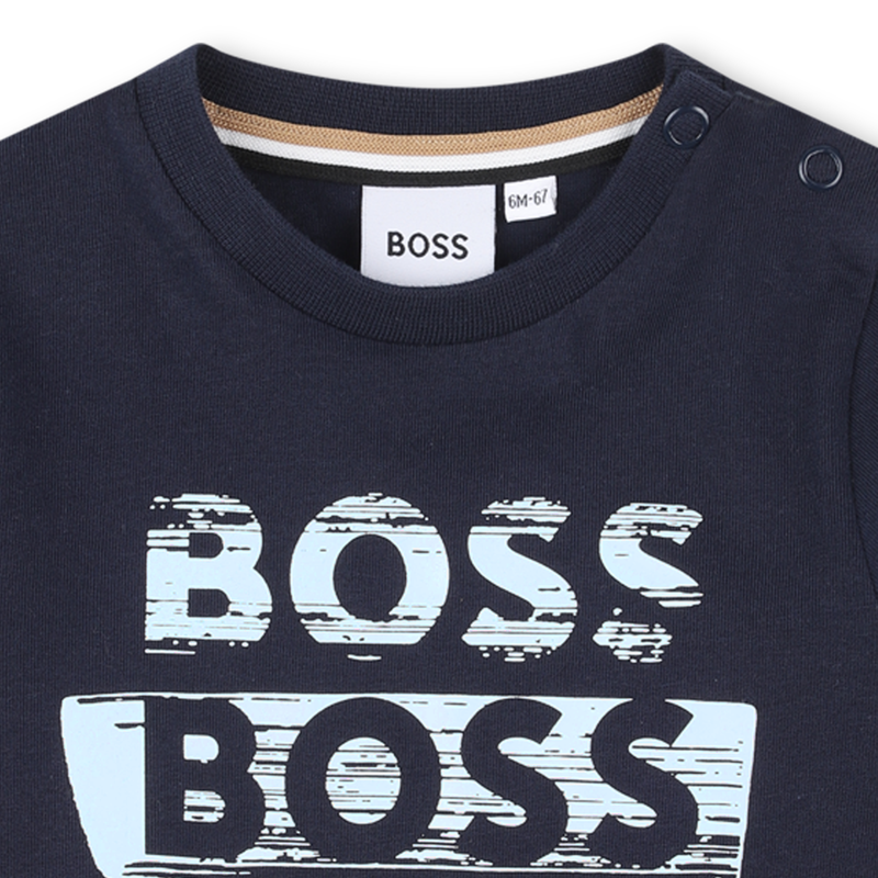 Langarm-T-Shirt BOSS 
                        BOY