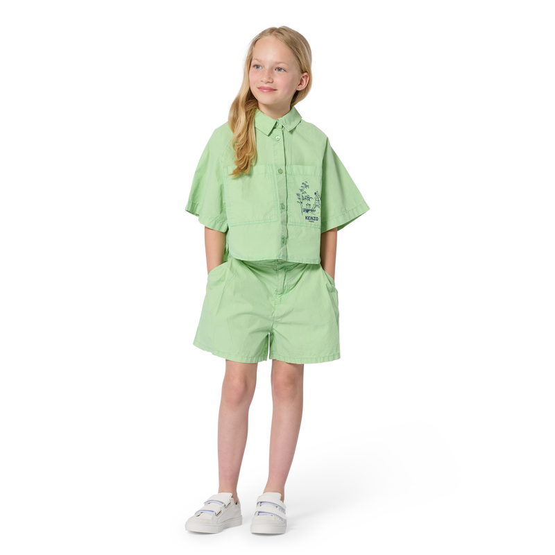 BEDRUCKTE SHORTS KENZO KIDS 
                        GIRL