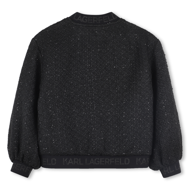 Jacke aus Polyester KARL LAGERFELD KIDS 
                        GIRL