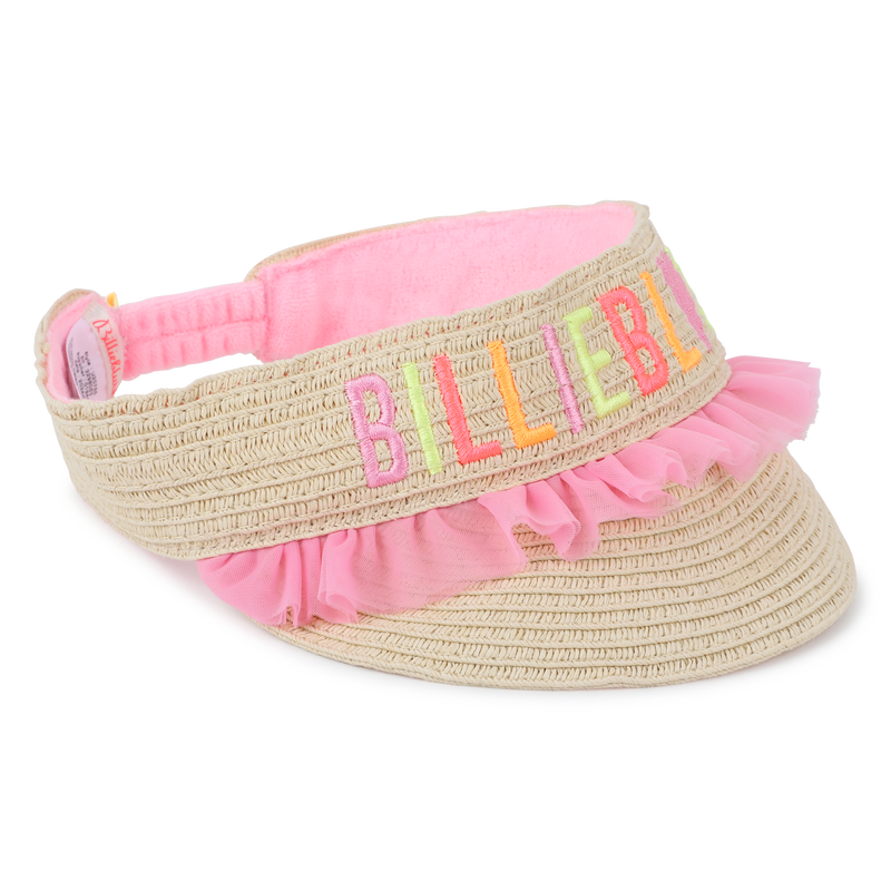 Visor mit gesticktem Logo BILLIEBLUSH 
                        GIRL