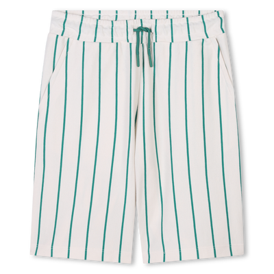 Gestreifte Baumwoll-Bermudas KENZO KIDS BOY