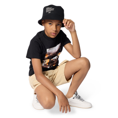 KURZ&Auml;RMELIGES T-SHIRT DKNY BOY