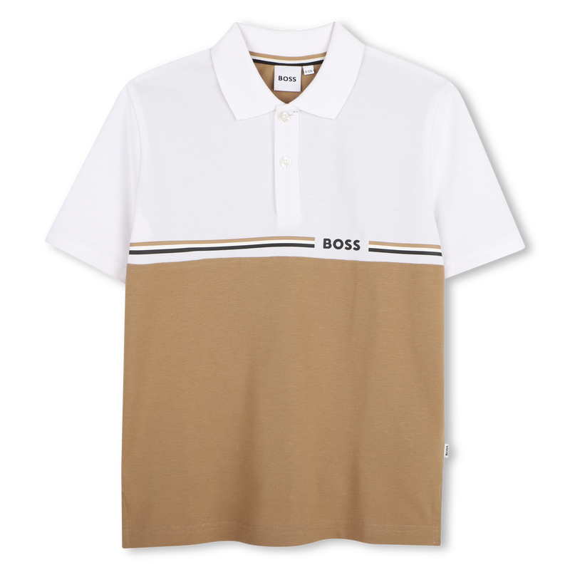 Kurz&auml;rmeliges Poloshirt BOSS 
                        BOY