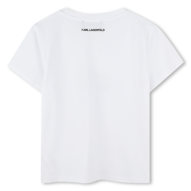 T-Shirt mit Druck KARL LAGERFELD KIDS 
                        GIRL