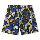 Gemusterte Baumwoll-Shorts KENZO KIDS 
                    GIRL