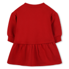 Lang&auml;rmeliges Kleid KENZO KIDS 
                    GIRL