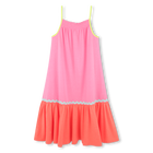 Langes, zweifarbiges Kleid BILLIEBLUSH 
                    GIRL